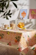 Apelt Tischläufer Orange Sommerdesign Baumwolle Polyester Bild 3