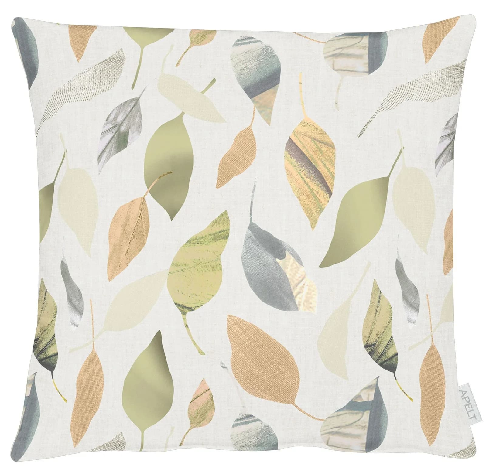 Dekokissen APELT 3406 Beige Grün Polyester Baumwolle