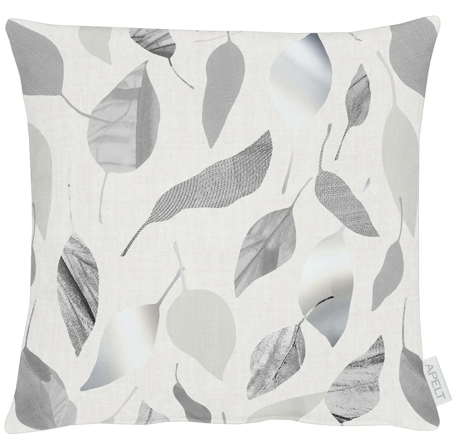 Kissenhülle APELT 3406 Grau/Weiß 40x40 cm Polyester