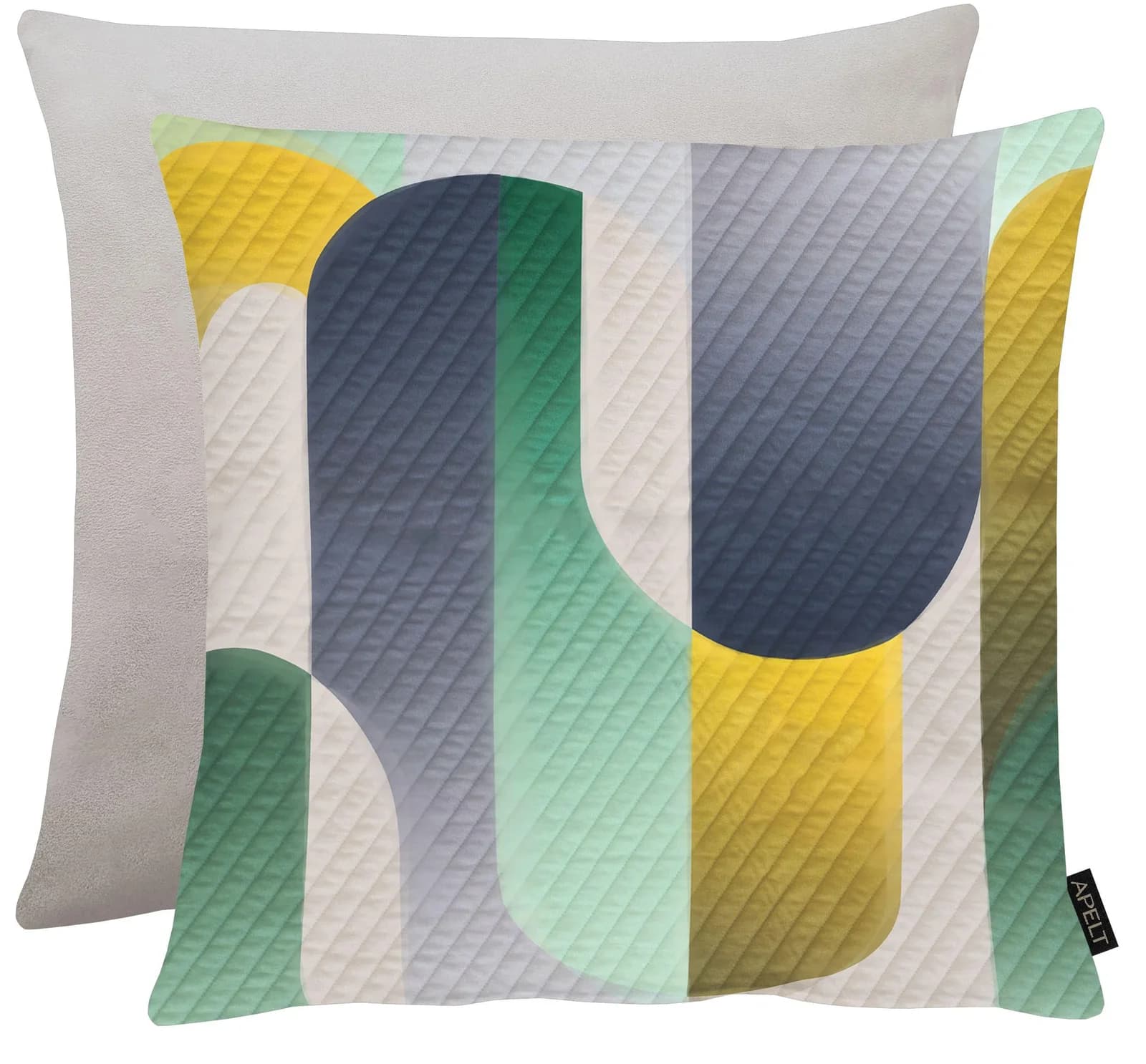 Dekokissen APELT "Ben" Gelb Polyester