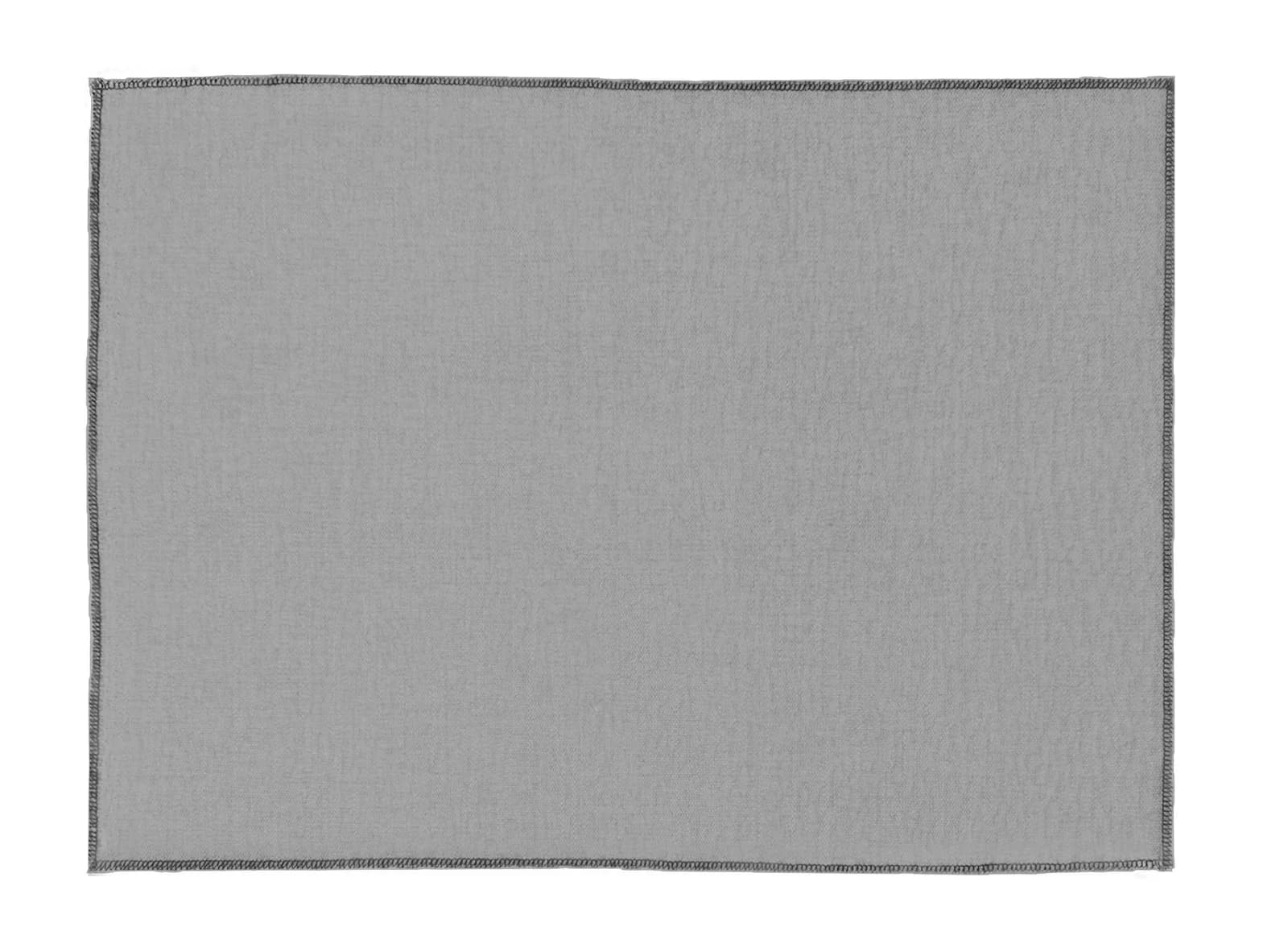 APELT Platzset Stone grau mit Kettelrand