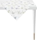 Tischdecke APELT Schmetterlings-All-over Weiß/Natur/Zartes Blau Bild 2