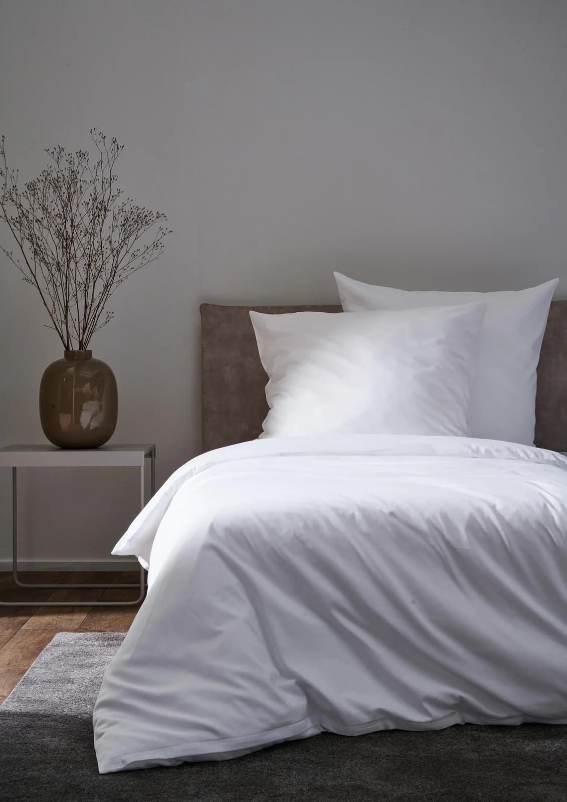 Apelt Bettwäsche-Set Annie Weiß 155x220 cm Satin
