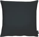 APELT Kissenhülle 40x40 cm Schwarz Uni Polyester Baumwolle Bild 2