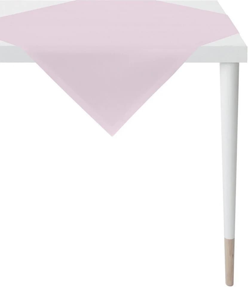 APELT Mitteldecke 4362 RIPS UNI Lila 100x100cm - Bild 2