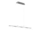 WOFI LED Pendelleuchte Silber matt 4-flammig 87cm Breite Bild 2