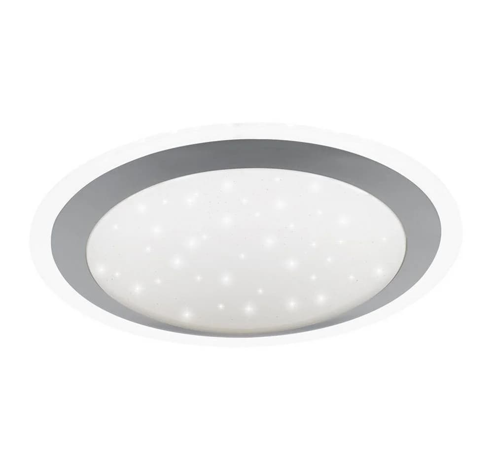 WOFI LED Deckenleuchte Sternenhimmel Warmweiß Acryl Metall