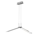 WOFI LED Pendelleuchte Nickel-matt Dimmbar Warmweiß Bild 1