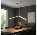 WOFI LED Pendelleuchte Nickel-matt Dimmbar Warmweiß Bild 2