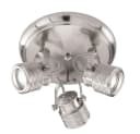 WOFI Deckenstrahler 3-flammig Retro Industrial Nickel-matt Bild 1