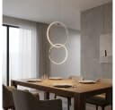 WOFI LED-Hängeleuchte Chrom Modern mit Click+Match System Bild 3