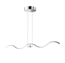 WOFI LED Pendelleuchte Chrom Neutralweiß 111 cm Bild 1