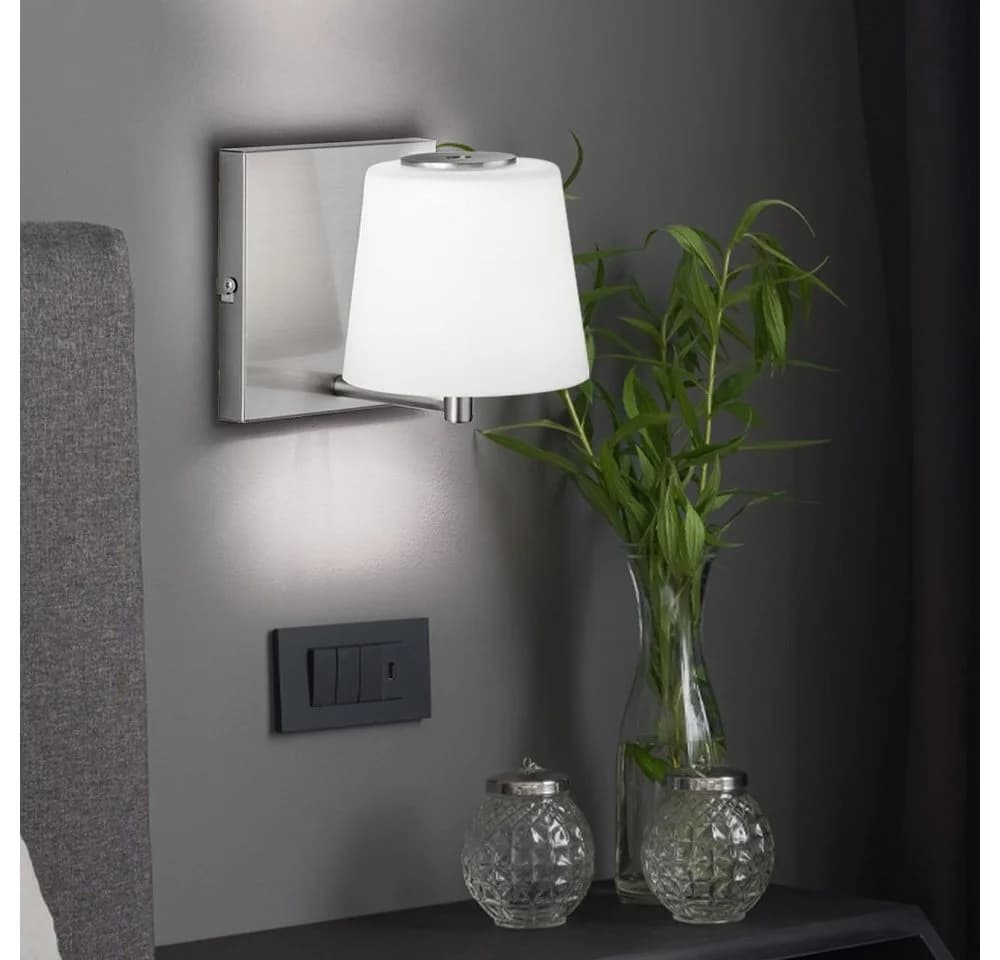 WOFI LED Wandleuchte Warmweiß Touchdimmer Akku USB - Bild 3