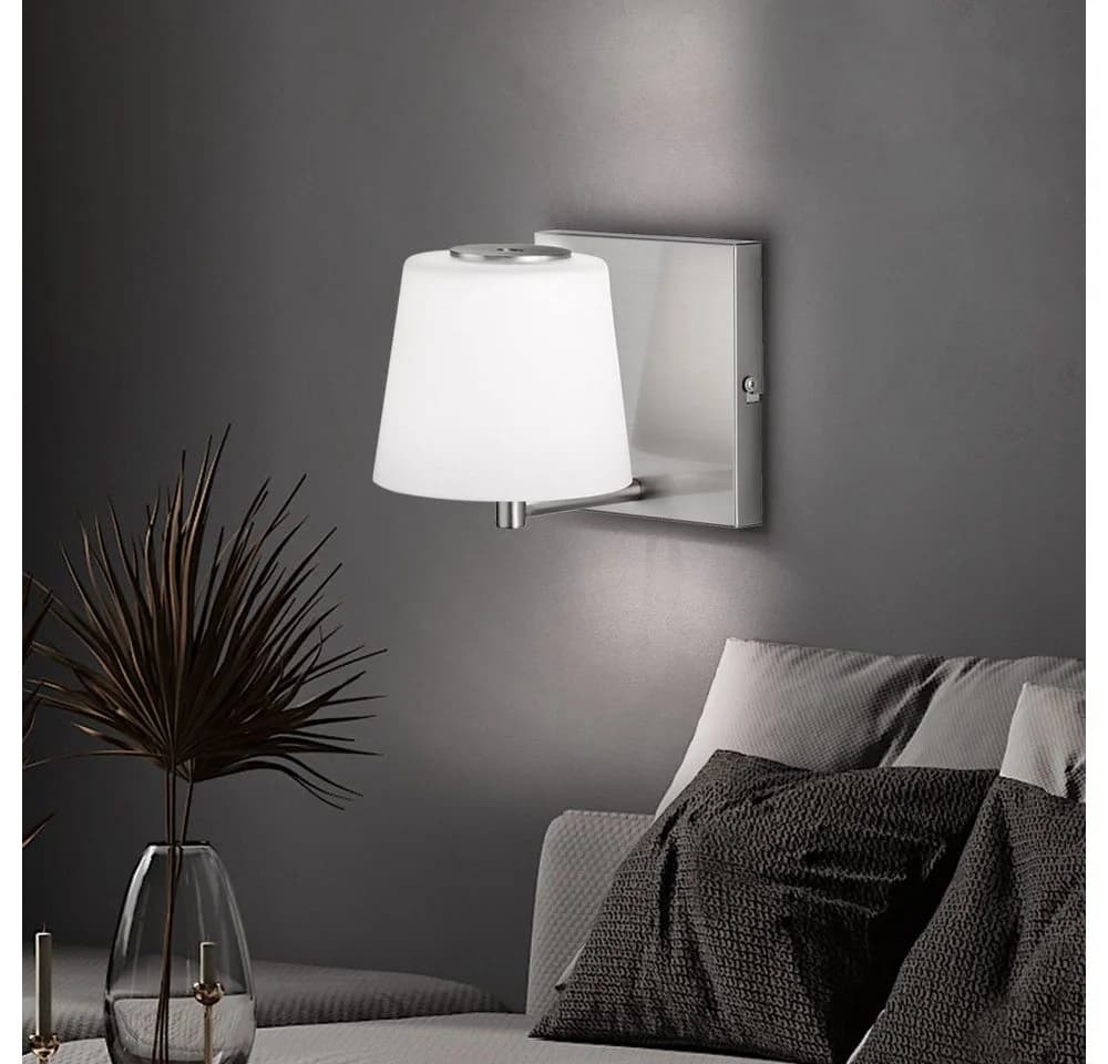 WOFI LED Wandleuchte Warmweiß Touchdimmer Akku USB - Bild 4