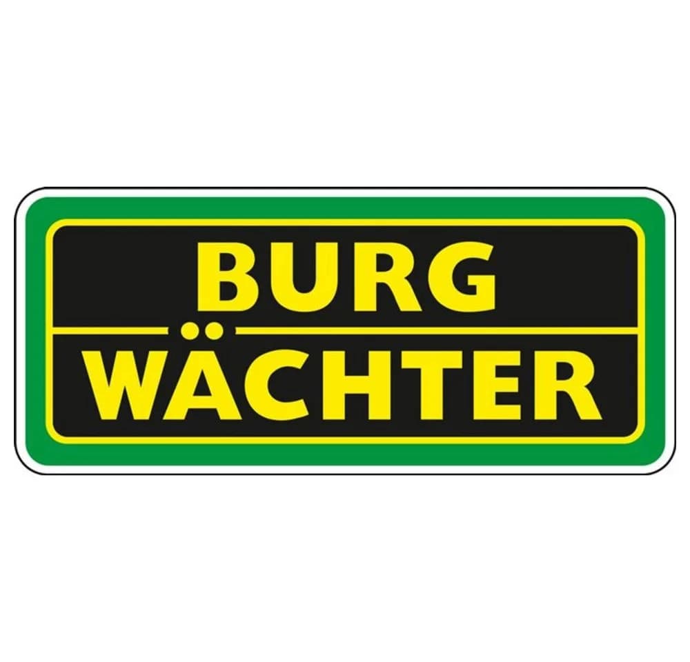 Burg Wächter Schlüsselkasten 10 Haken Schwarz Rostfreier Edelstahl