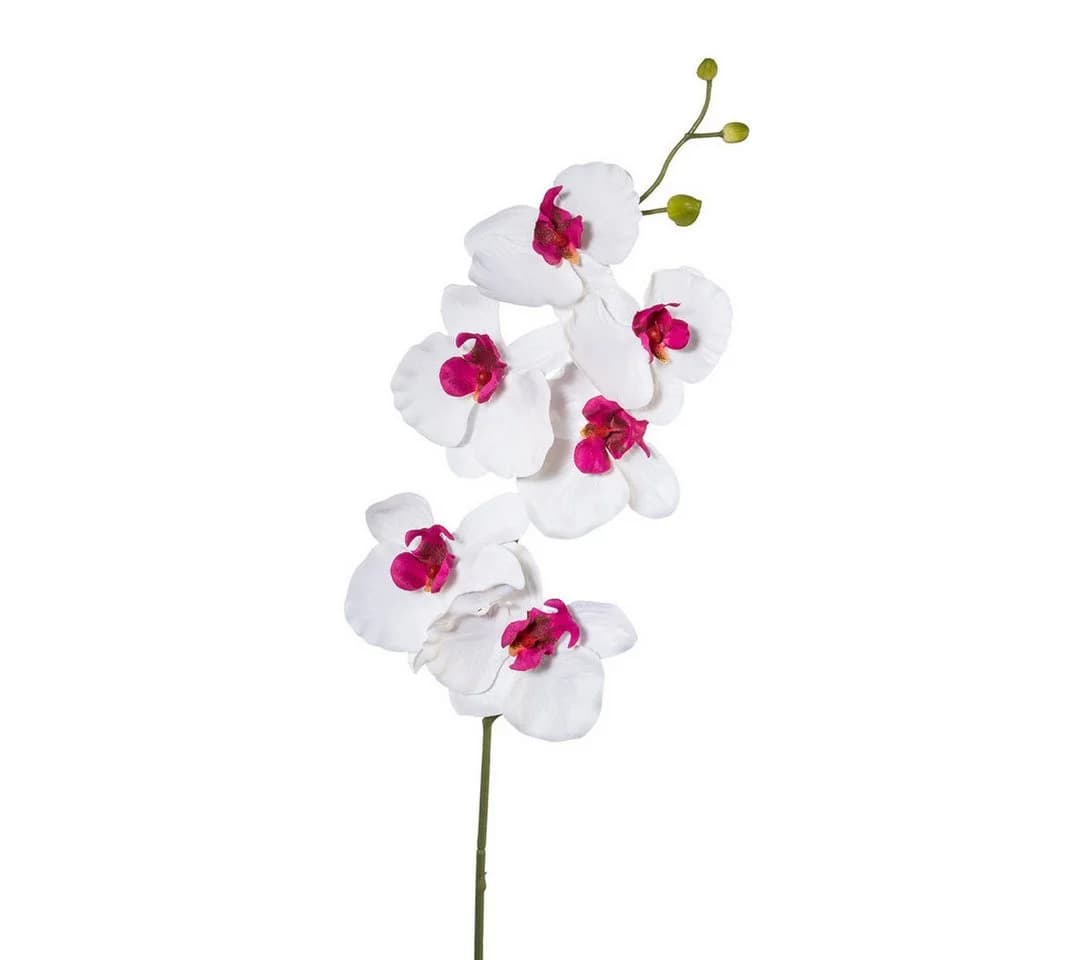 Kunstorchidee PHALAENOPSIS Orchideenzweig 76cm Gasper