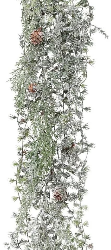 My Home Weihnachtsgirlande Tanne gefrostet 180 cm - Bild 2