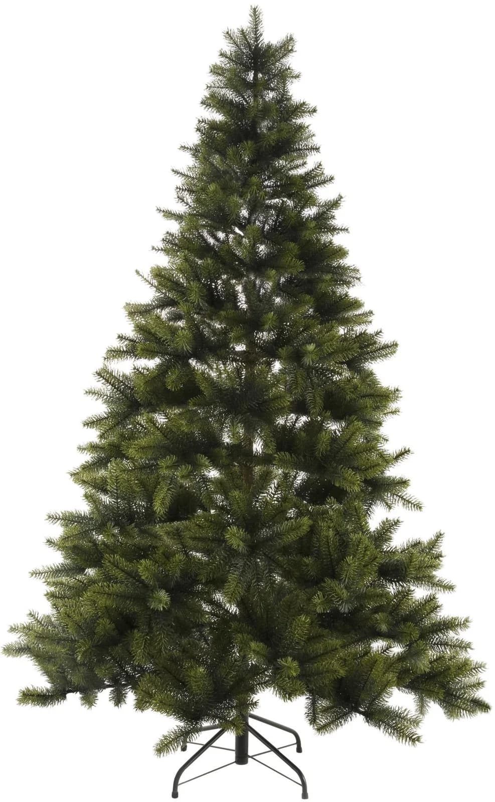 CREATIV DECO Künstlicher Weihnachtsbaum 210 cm Grün Kunststoff