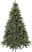 Creativ deco Künstlicher Weihnachtsbaum mit LED-Lichterkette Grün Bild 2