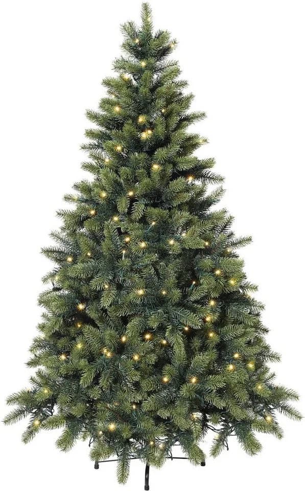 Creativ deco Künstlicher Weihnachtsbaum mit LED-Lichterkette Grün - Bild 2
