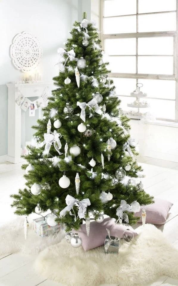 Creativ deco Künstlicher Weihnachtsbaum Grün Klappmechanismus