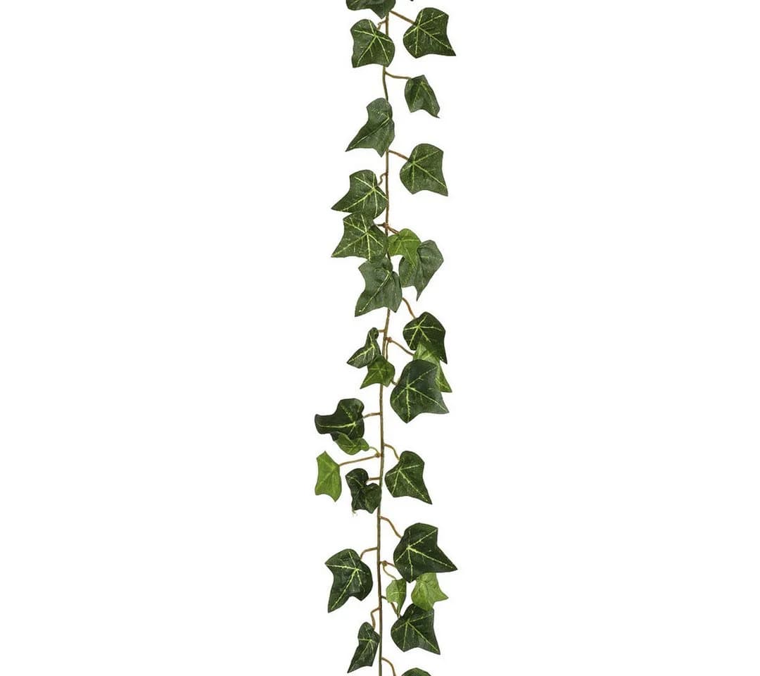 Gasper Kunstgirlande Künstlicher Efeu 180 cm Grün