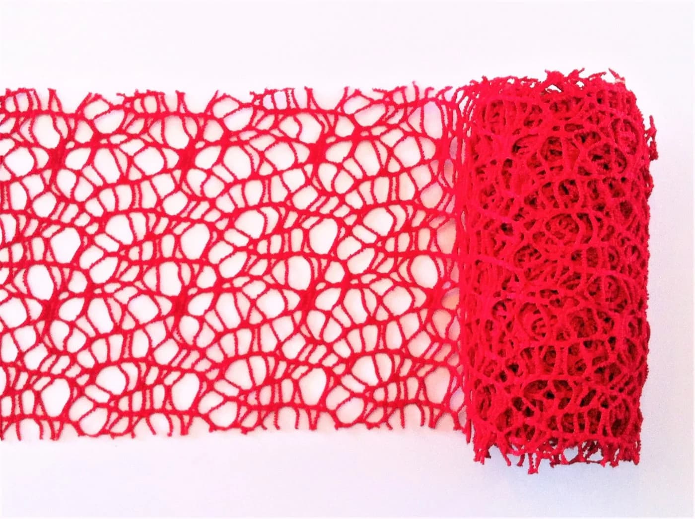 Gasper Tischband NET FABRIC Gelb 3m x 12cm Rolle