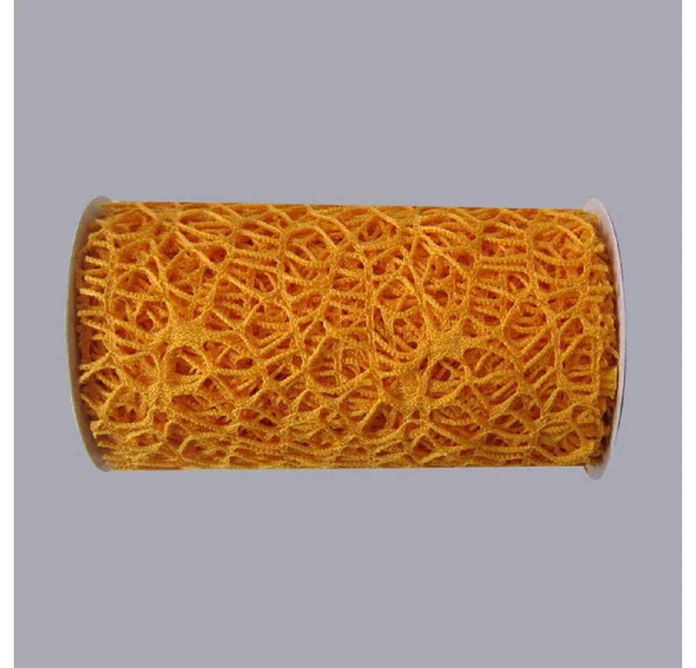 Gasper Tischband NET FABRIC Gelb 3m x 12cm Rolle - Bild 2