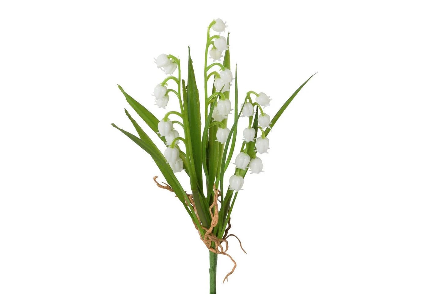 Kunstblume Maiglöckchen-Busch Weiß Gasper