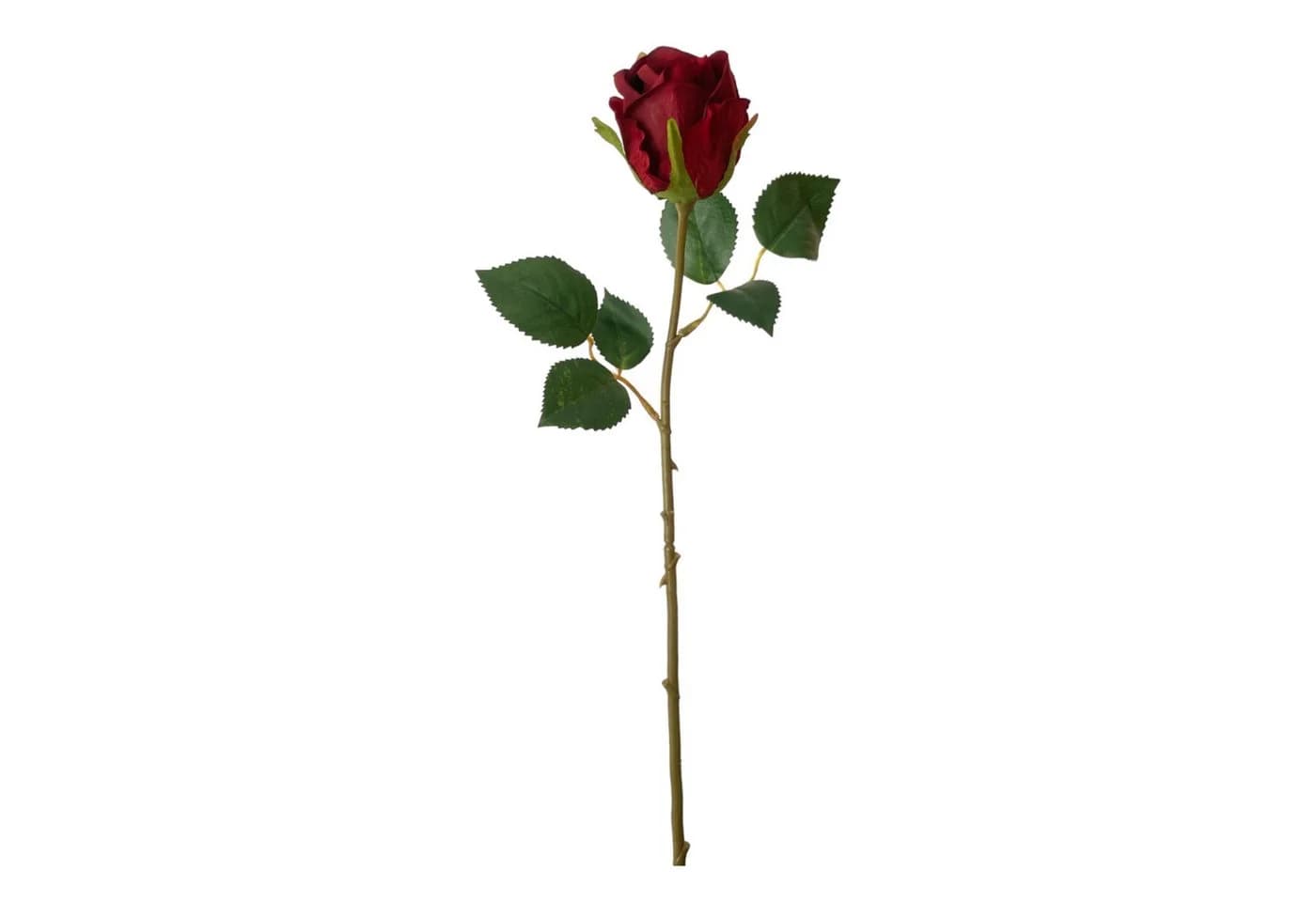 Kunstblume Rose Rot 45cm Gasper