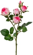 Creativ green Kunstblume Rosa 4er Set Polyester Bild 1