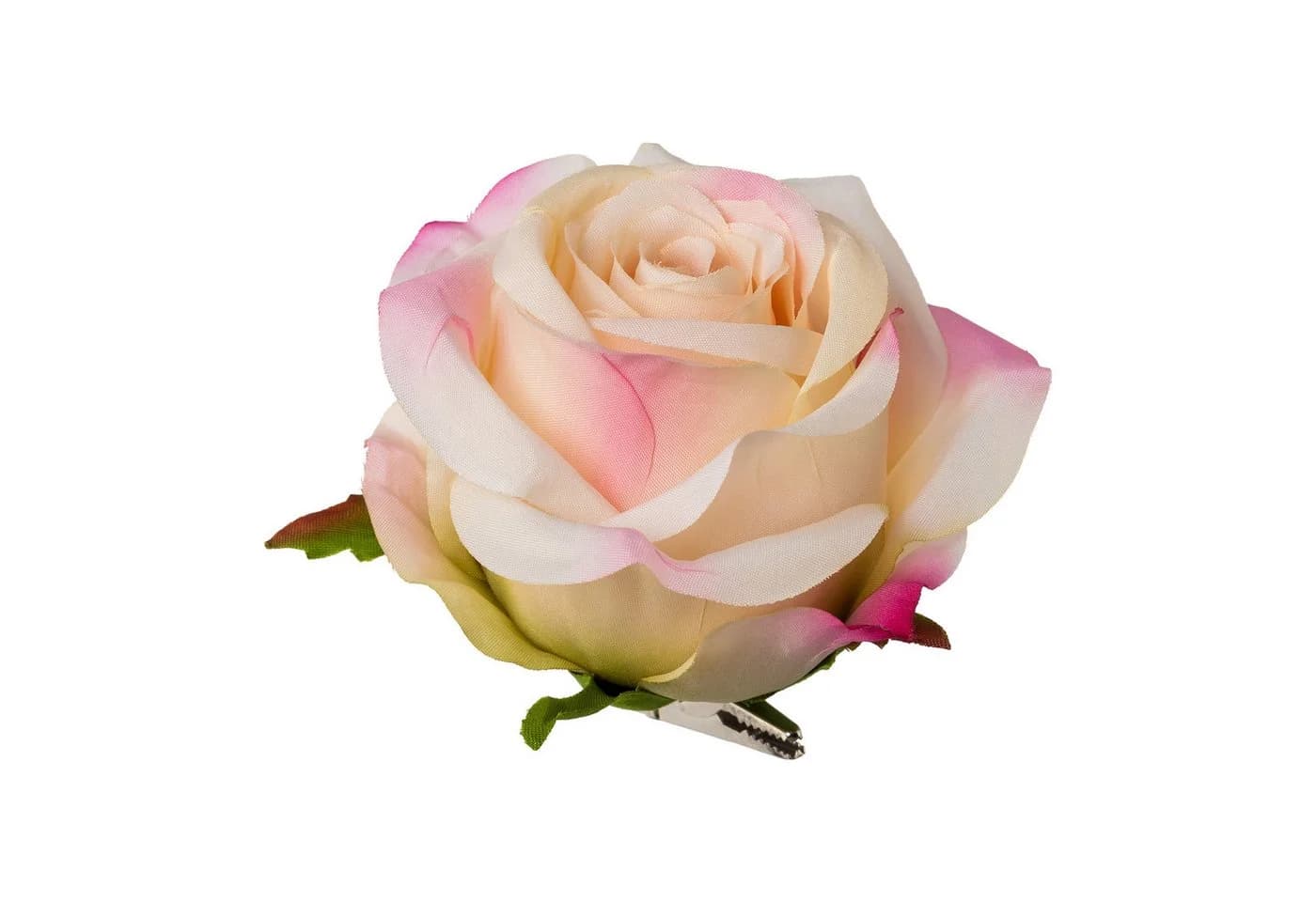 Künstliche Rose mit Clip Gasper