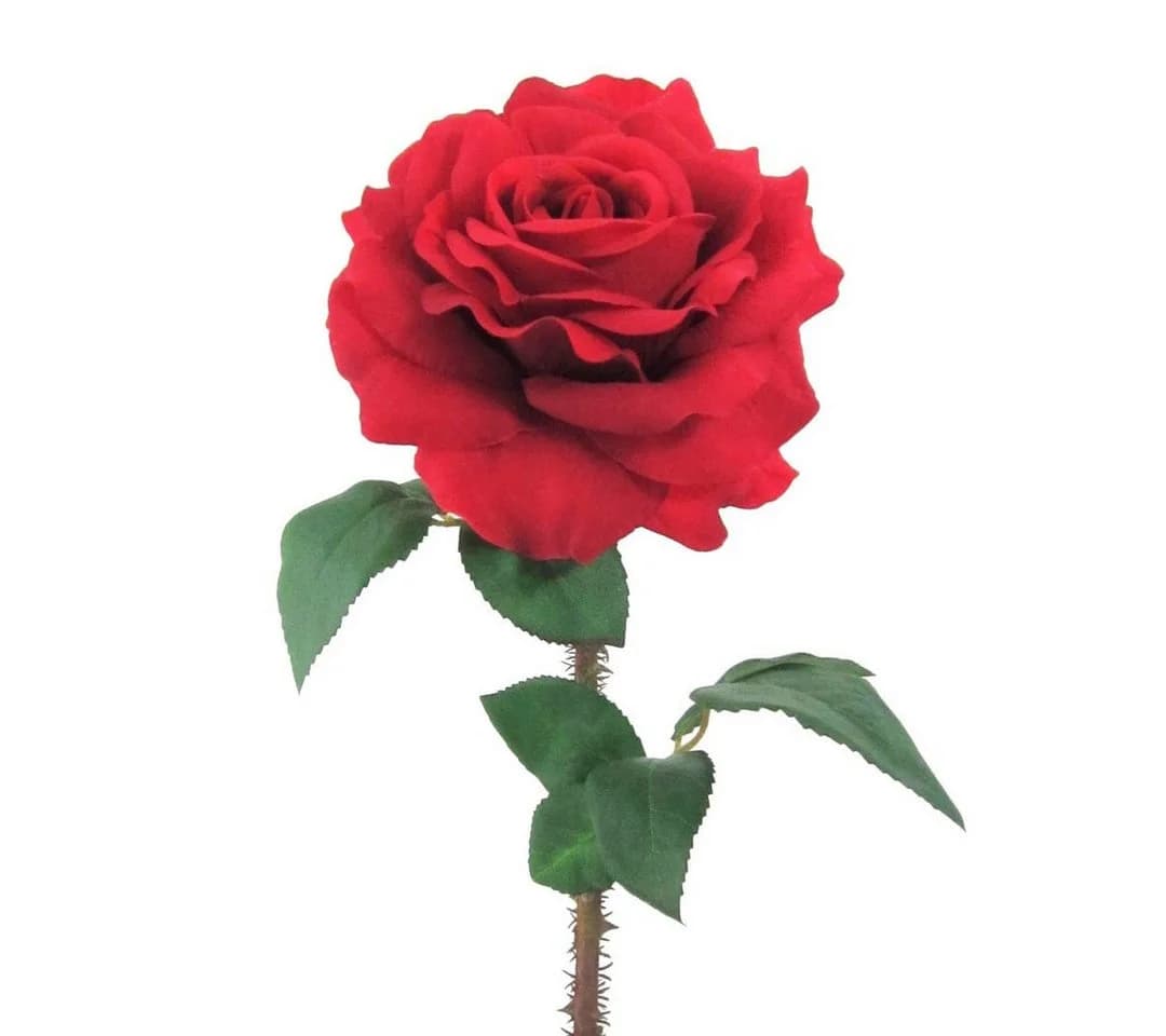 Gasper Kunstblume Rose 60 cm Rot