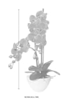 Creativ green Kunstpflanze Orchidee Lila 50 cm Bild 1