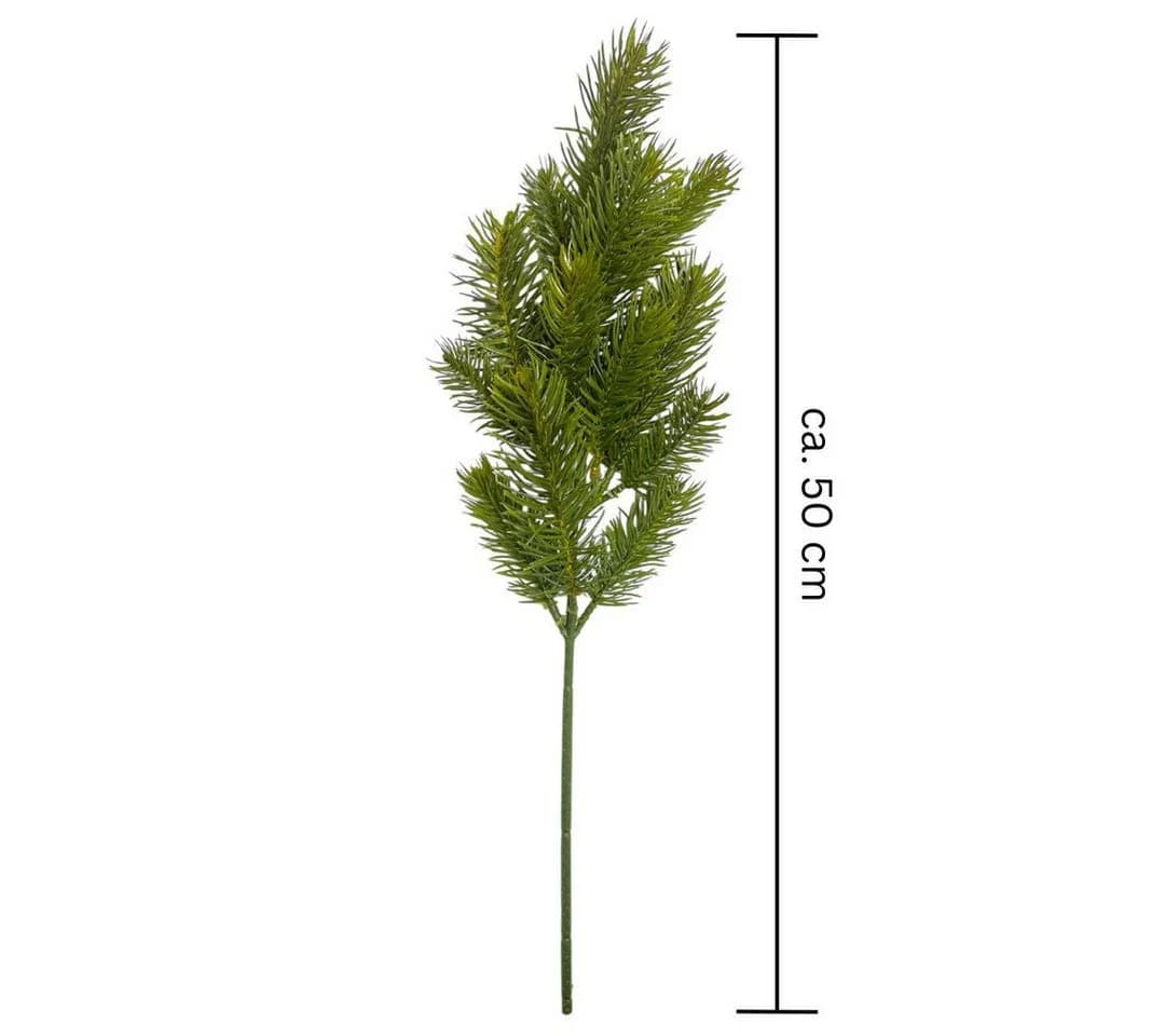 Gasper Künstlicher Tannenzweig REAL 13 Triebe 50cm - Bild 3