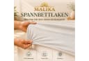 Malika Spannbettlaken Beige 100% Baumwolle Jersey Bild 3