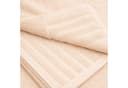 Casa Colori Saunatuch Uni Creme 80x200 cm Frottier 100% Baumwolle Bild 1