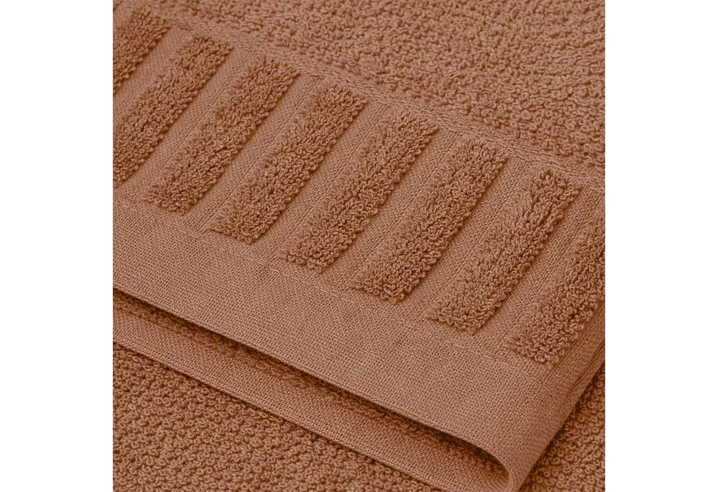 Casa Colori Badetuch Uni Frottier 100x150 cm