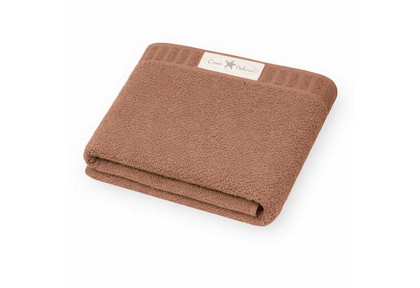 Casa Colori Badetuch Uni Frottier 100x150 cm - Bild 2