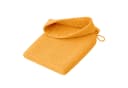 Casa Colori Waschlappen Uni Gelb 100% Baumwolle Frottee Bild 1