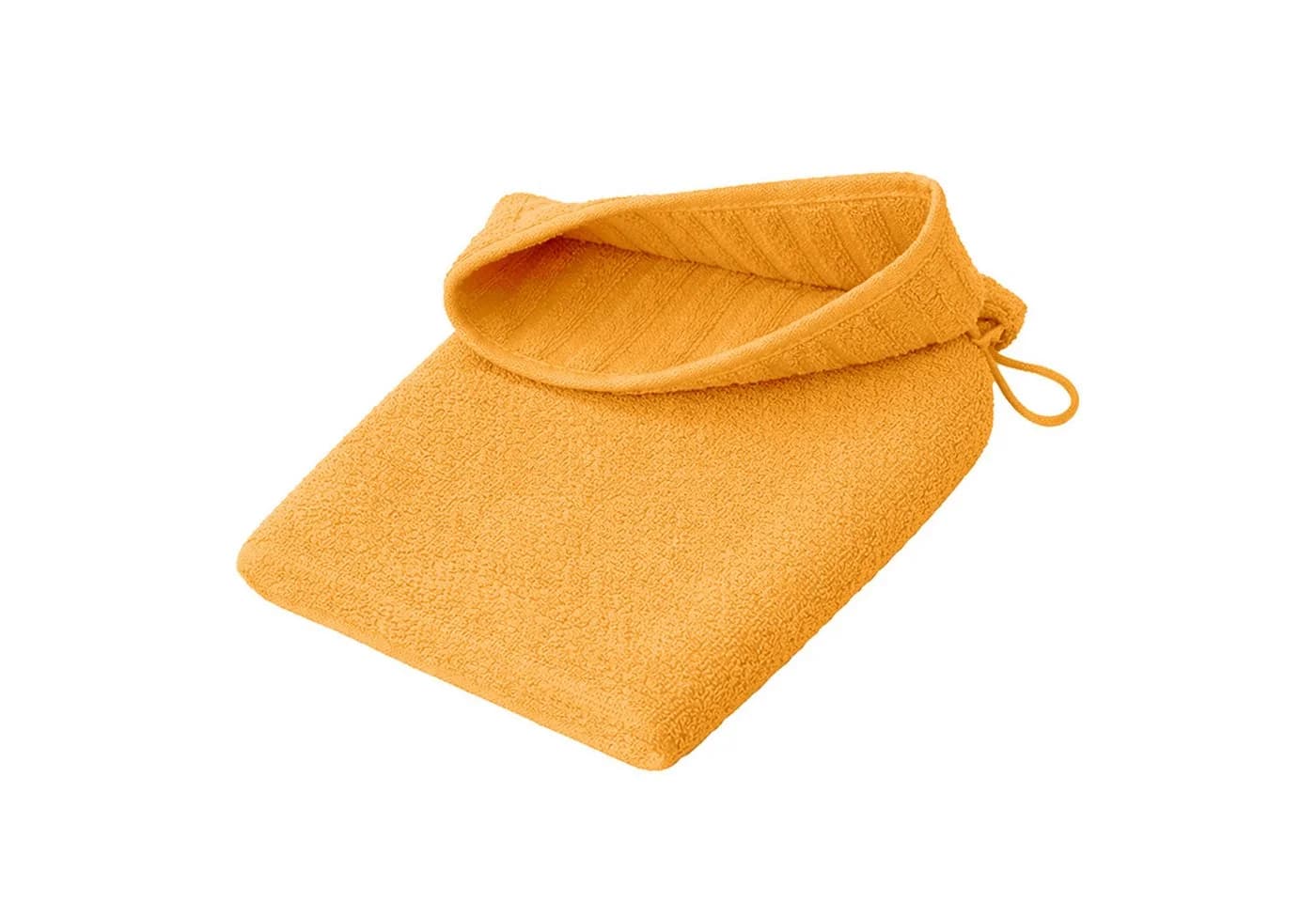 Casa Colori Waschlappen Uni Gelb 100% Baumwolle Frottee - Bild 1