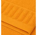 Casa Colori Waschlappen Uni Gelb 100% Baumwolle Frottee Bild 3