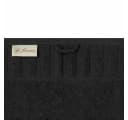 Casa Colori Seiftuch Uni Schwarz Frottier 30x30cm Bild 3