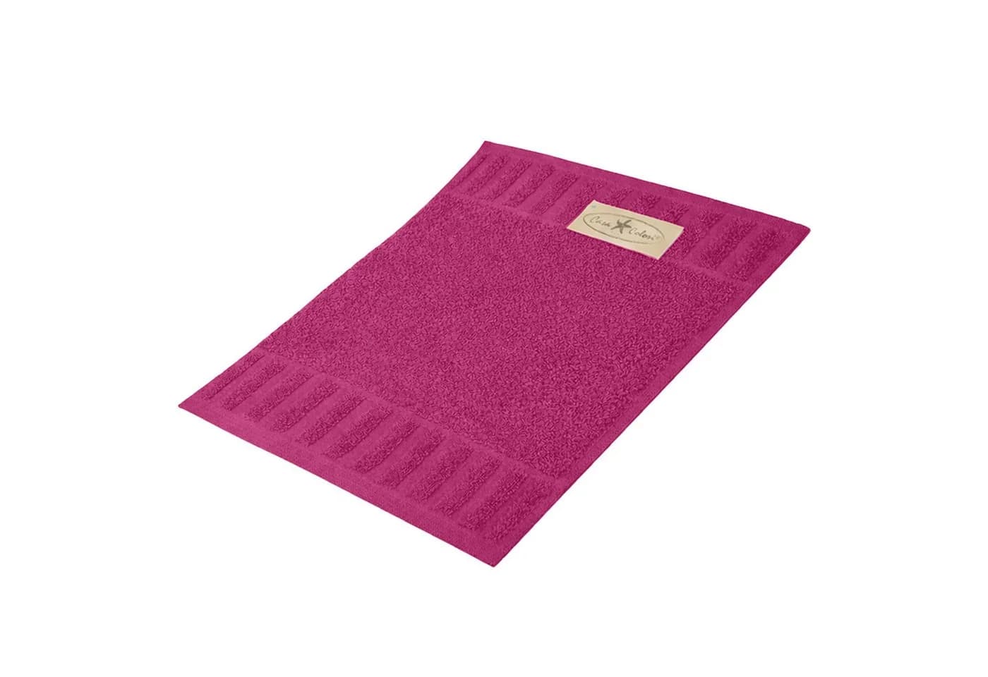 Casa Colori Seiftuch Uni Frottier 30x30cm Rot