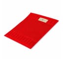 Casa Colori Seiftuch Uni Rot Frottier 100% Baumwolle Bild 1