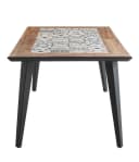 Dehner Gartentisch Lissabon 6 Sitzplätze Aluminium Keramik Mosaik Bild 3
