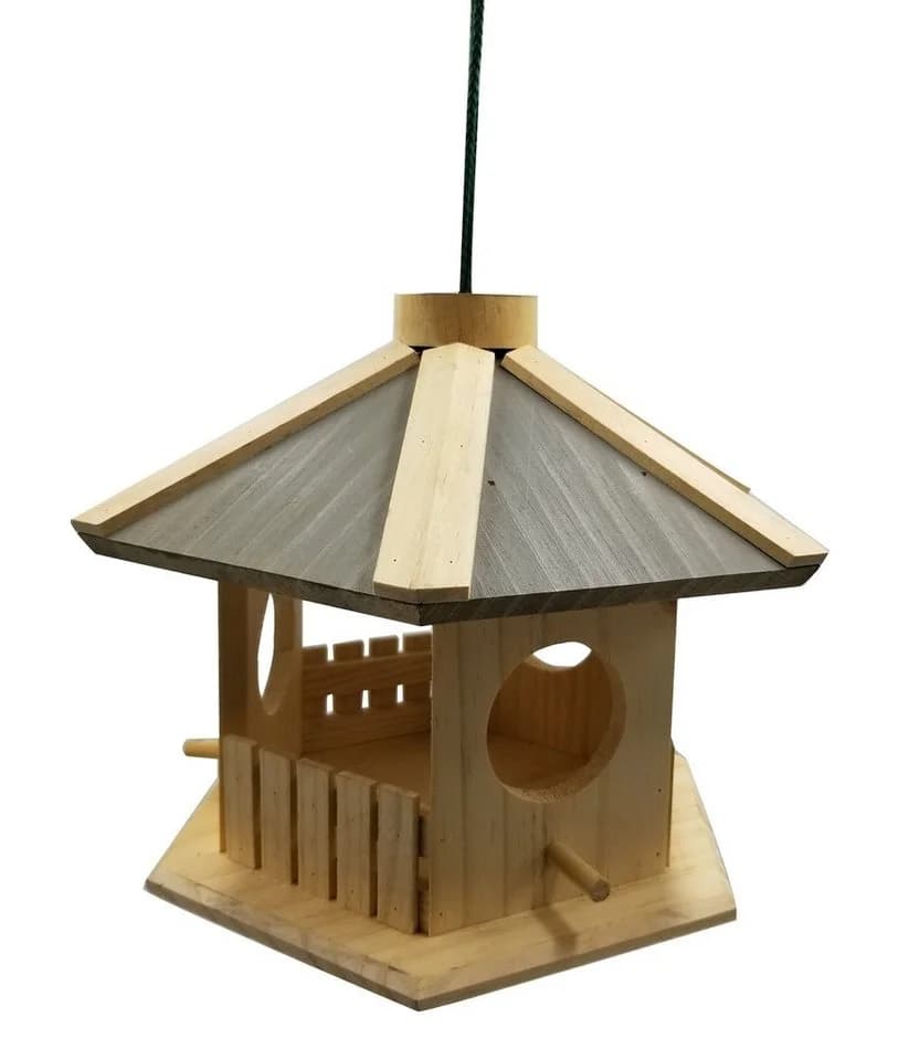 Dehner Vogelhaus Dakota Kiefernholz 30x22x26 cm - Bild 2