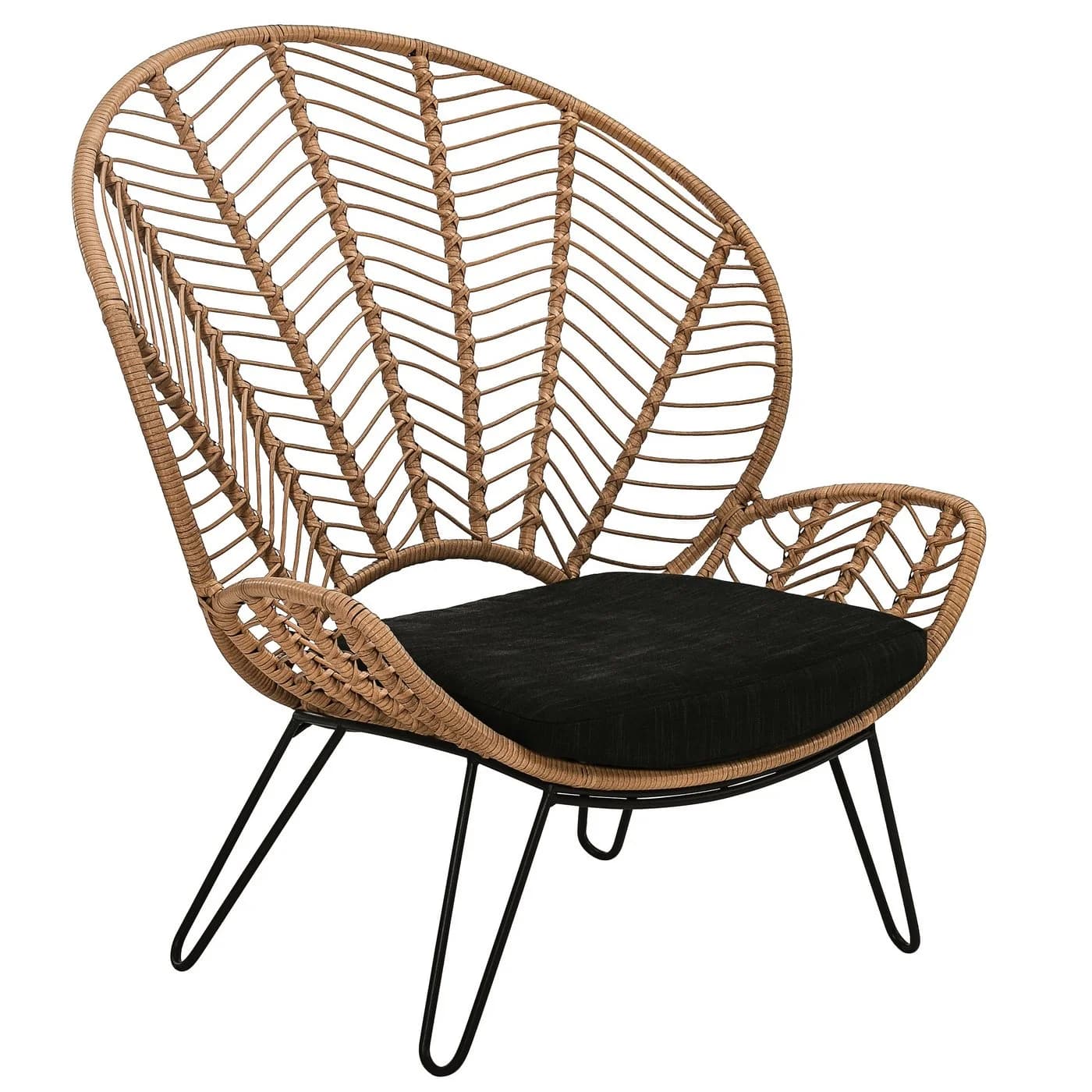 Dehner Gartenstuhl Korbsessel Venezia Polyrattan - Bild 2