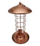 Dehner Meisenknödel Futtersäule Joelle 16 cm Kupfer Metall Bild 2