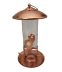 Dehner Vogelhaus Natura Wildvogel-Futtersäule Manon Kupfer Bild 2